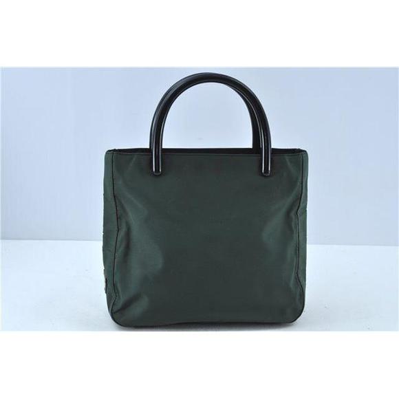 Auth Prada Nylon Tessuto Plastic Hand #74256P13B - Picture 13 of 15